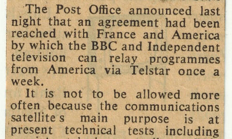 Once a Week Telstar TV Once a Week Telstar TV