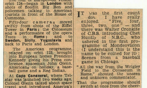 More than 200m viewers saw Telstar triumph More than 200m viewers saw Telstar triumph