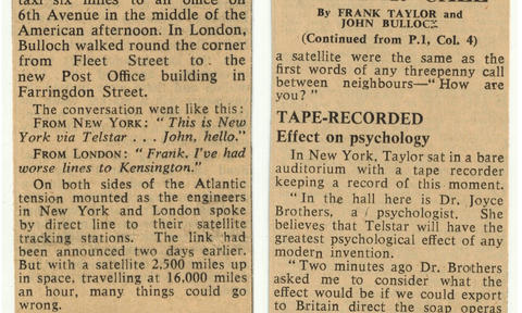 Era in World Citizenship, Telstar Call Era in World Citizenship, Telstar Call